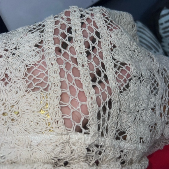 Judith March REINDEER GAMES FLORAL BUTTON DOWN NWOT size L - Picture 7 of 9